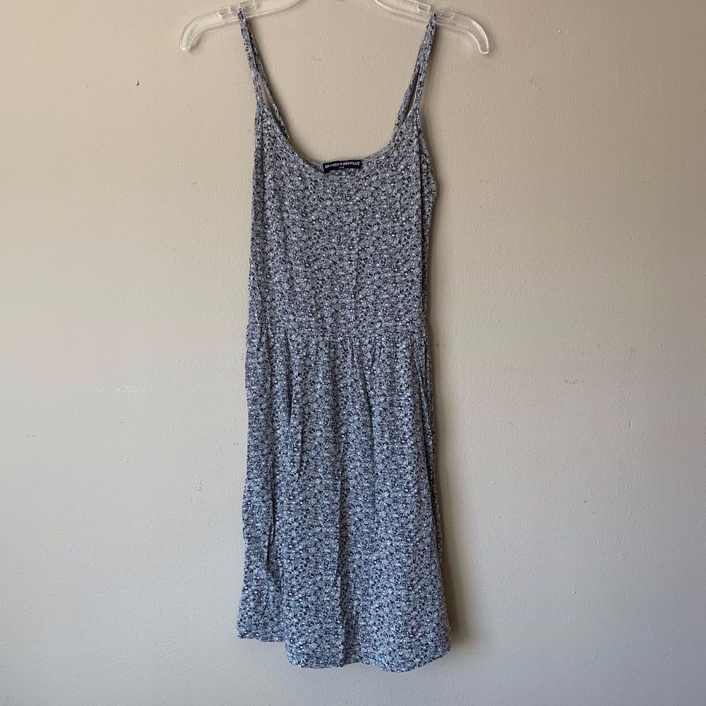 Brandy Melville Floral Spaghetti Strap Dress